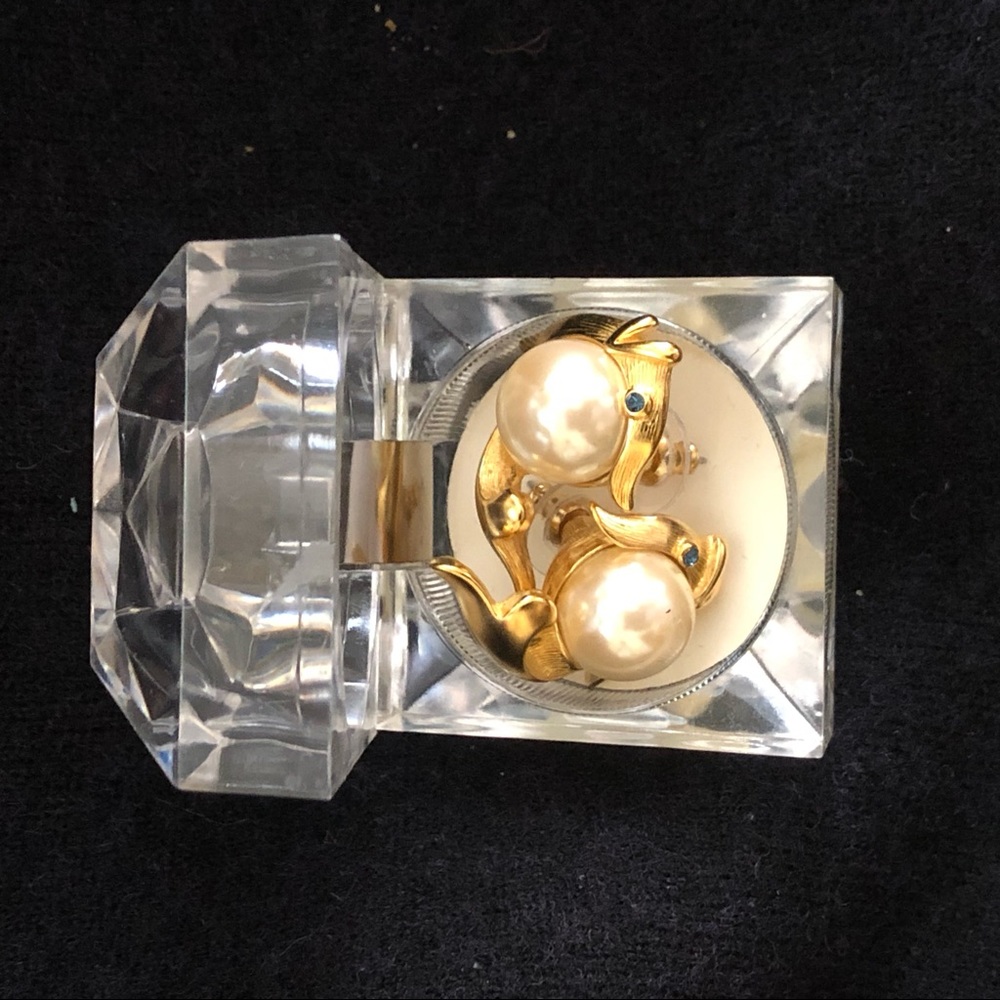 Large Pearl Earrings